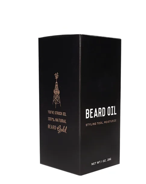 Custom CBD Beard Oil Boxes — custom printed packaging