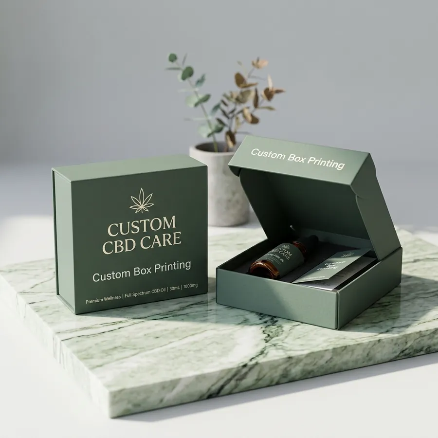 Custom CBD Care Boxes — custom printed packaging