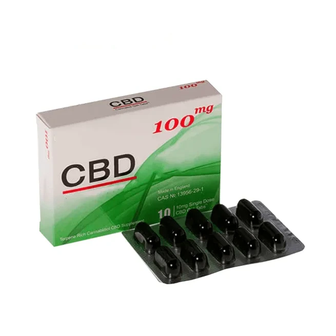 Custom CBD Pills Boxes — custom printed packaging